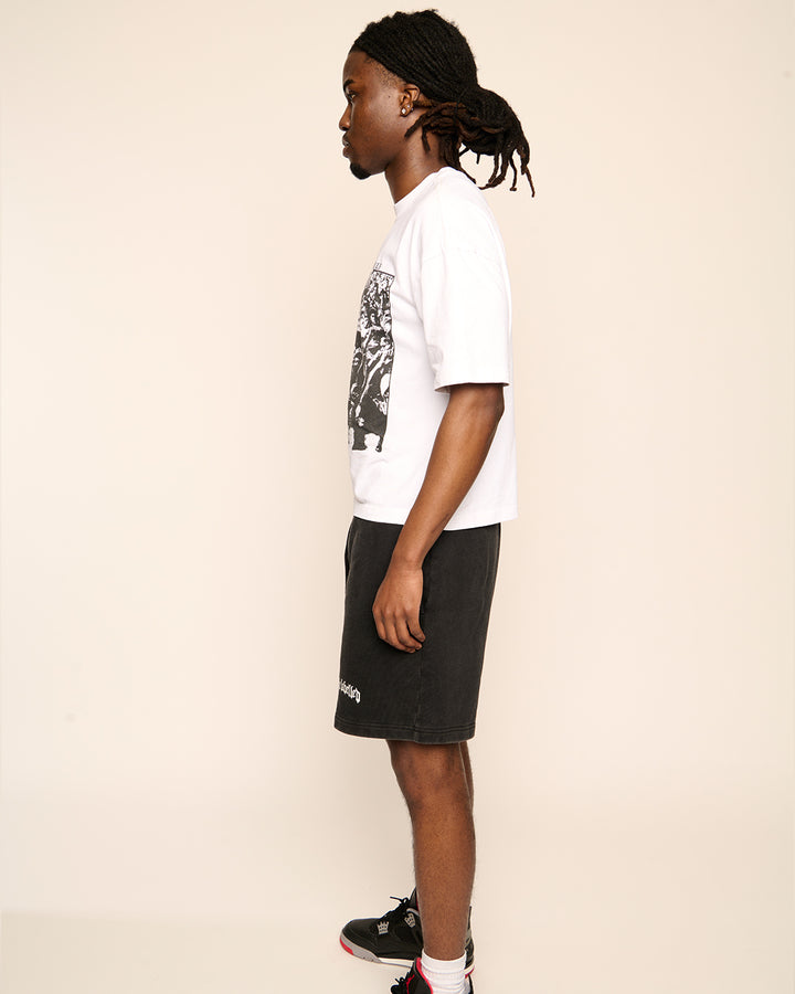 STATEMENT T-SHIRT — FLAT WHITE