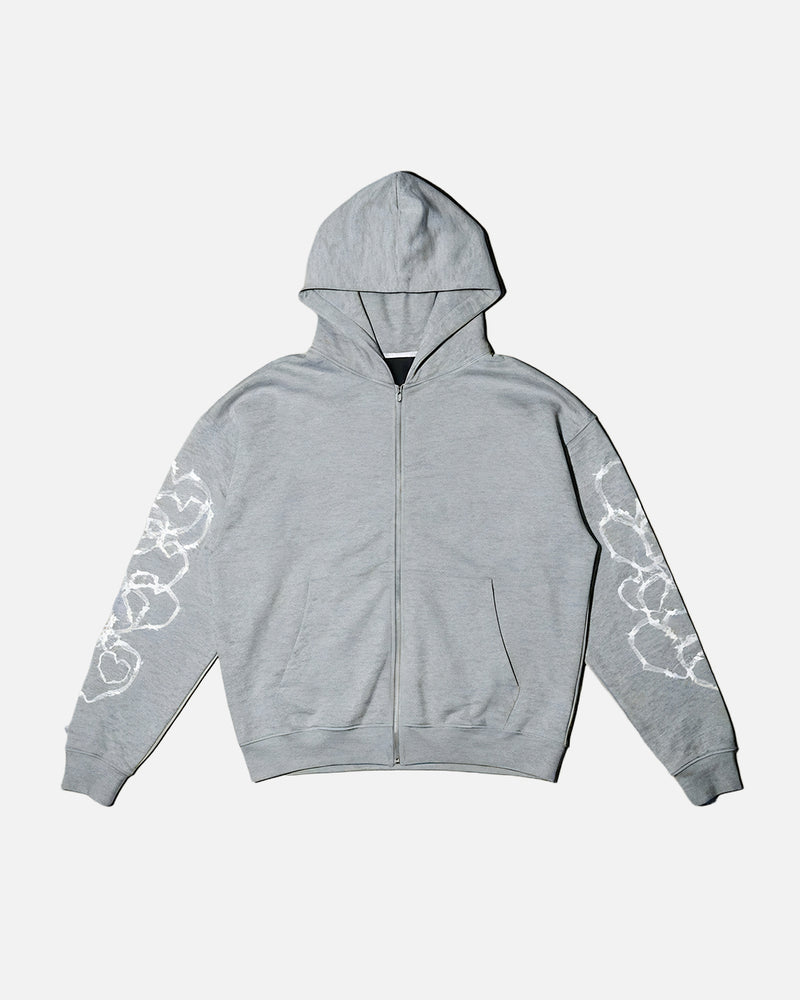 CAN'T BE LABELLED ZIP HOODIE