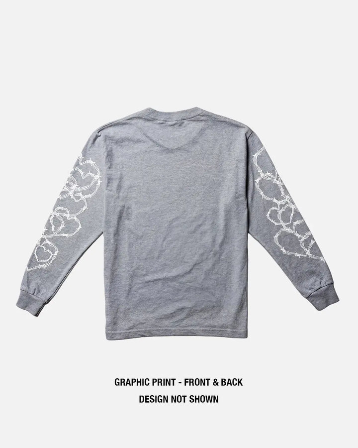 SOUVENIR LONG SLEEVE - ASH GREY CAN&