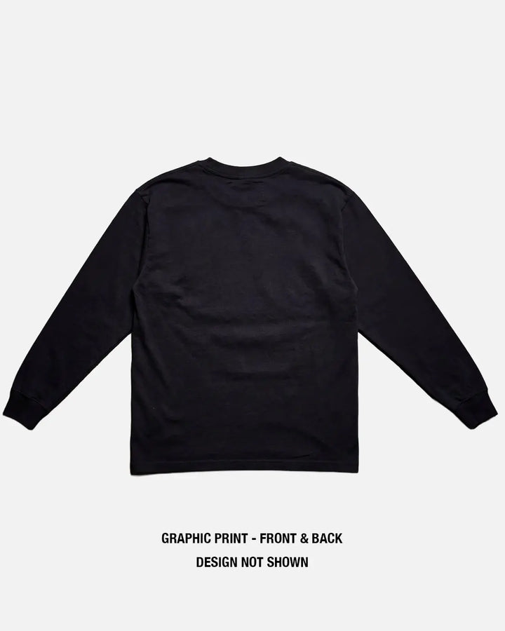 SOUVENIR LONG SLEEVE - JET BLACK CAN&