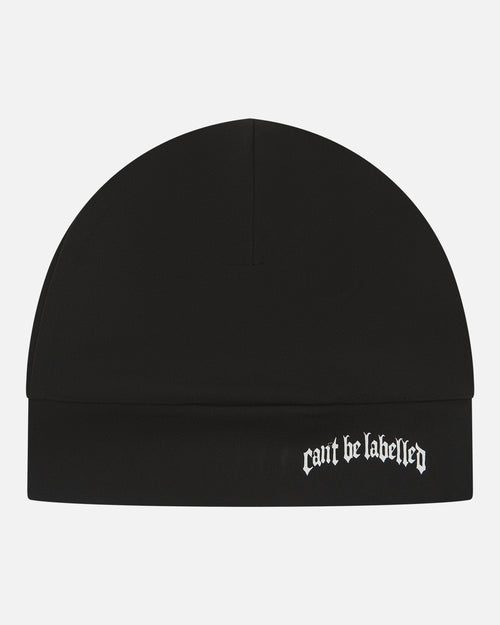 CAN'T BE LABELLED Logo Skull Cap — DTG printed skull logo, British streetwear accessory