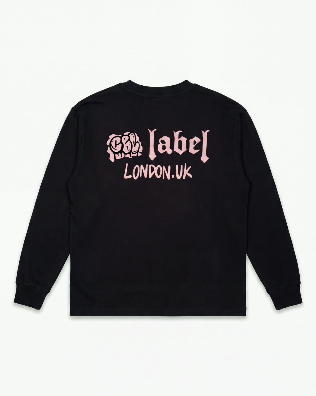 CBL GRAFITTI LONG SLEEVE - JET BLACK/PINK