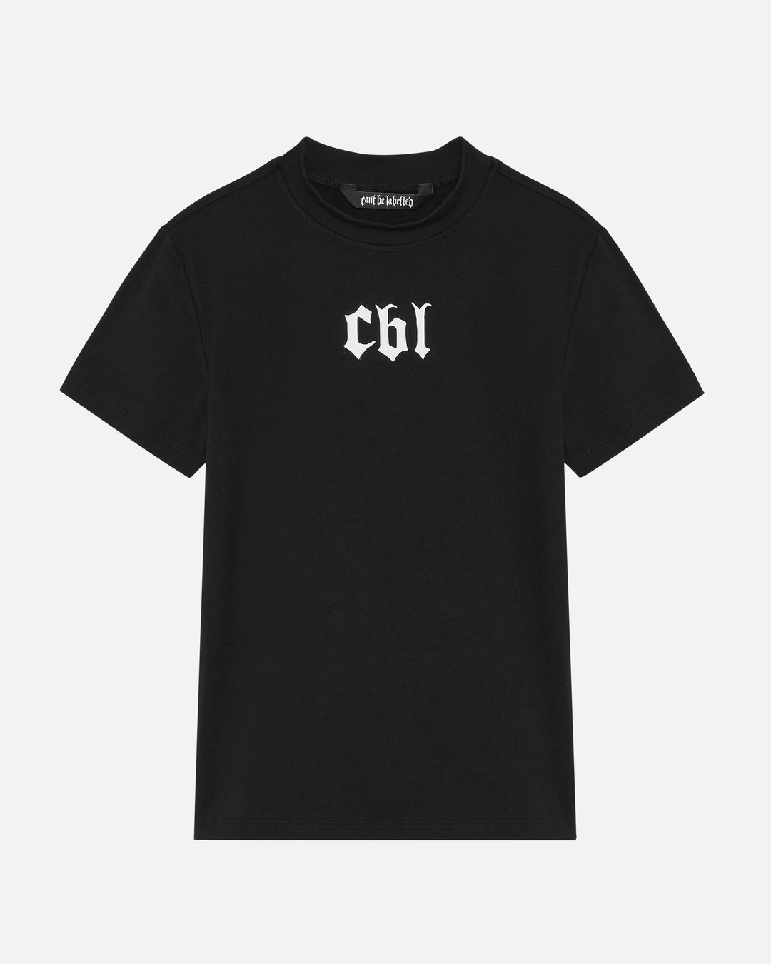 CAN'T BE LABELLED Racer T-Shirt — 88% nylon 12% elastane, body-hugging fit, performance streetwear
