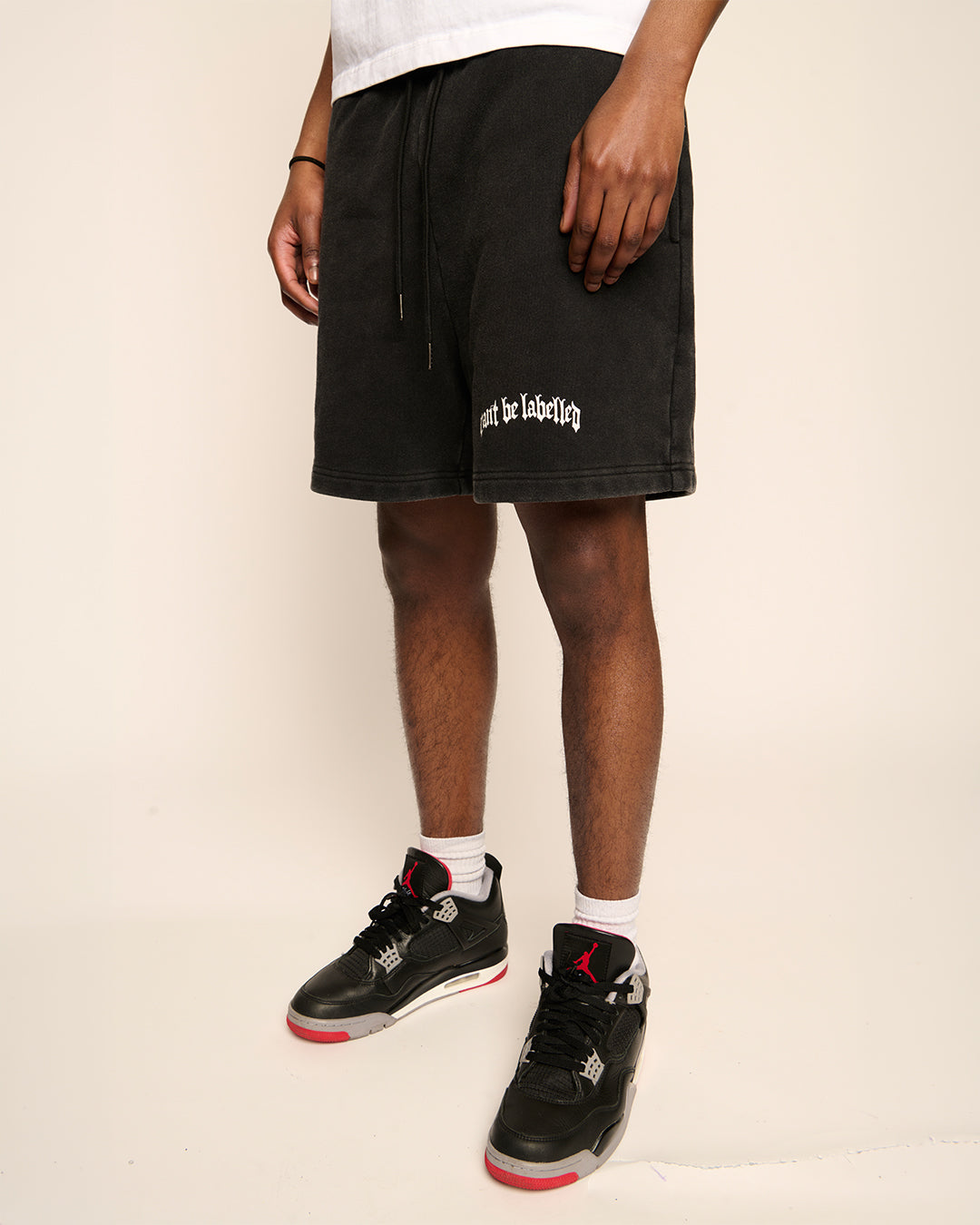 HEAVYWEIGHT VINTAGE BLACK SHORTS