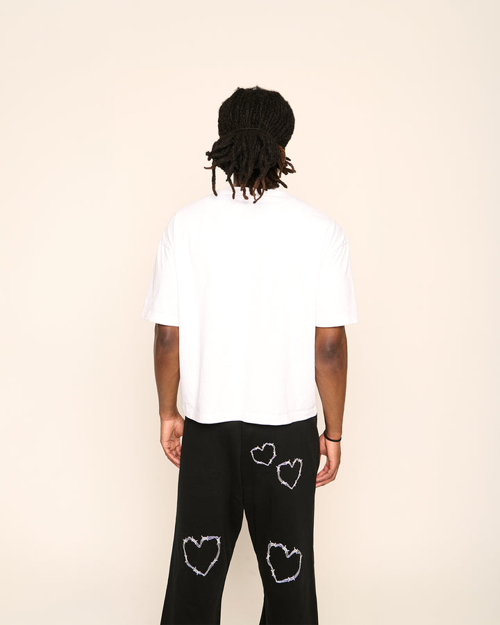 STATEMENT TEE - FLAT WHITE