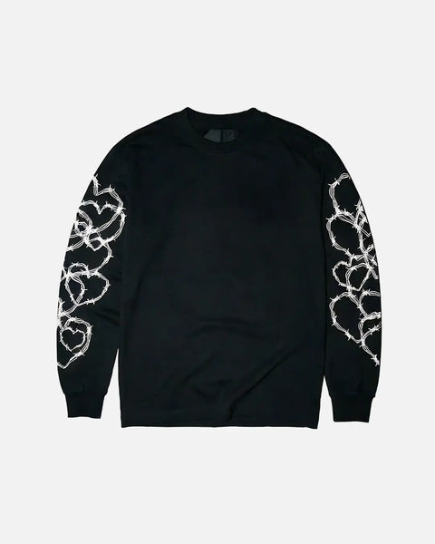 Souvenir Long Sleeve Jet Black — Oversized Fit – CAN'T BE LABELLED